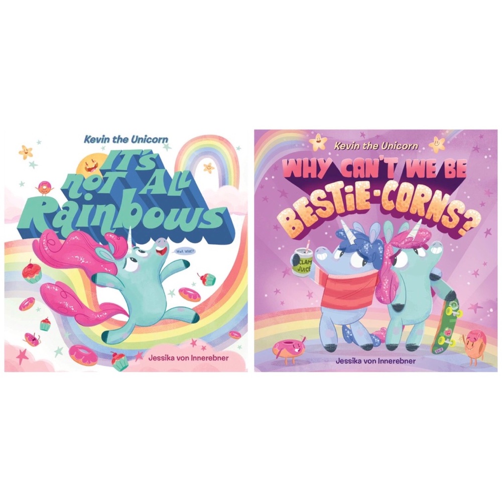 🌸3 for 2🌸 Kevin the Unicorn Picture Books | Set of 2